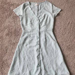 Aritzia Blue Petite Dress